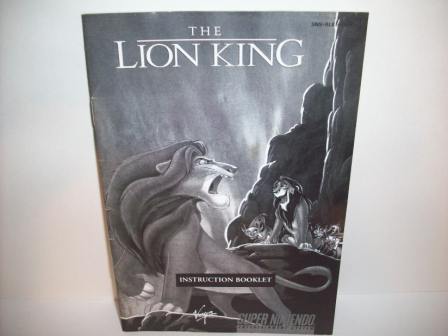 Lion King, The (Disneys) - SNES Manual
